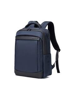 arctic hunter Men's Outdoor Hiking Camping Sports Functional Backpack Casual Backpack Commute School Bag Large Capacity Lightweight Carry On Backpacks For Men University Students Business Minimalist Bag - Blue - View 2