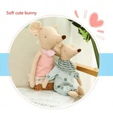 1 Pieza Ratón De Peluche En Color Rosa Claro - Rosa Pálido - Ver 2