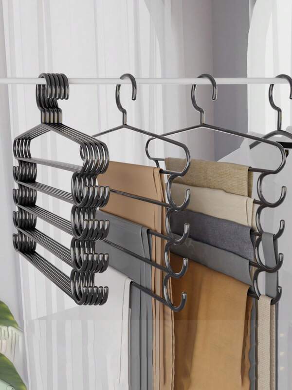 معلق سروال 1قطعة، حامل الأحزمة (لون عشوائي ونمط مختلف)