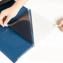 1捲單向隱私窗戶膜,pvc材料,保護日間隱私,隔熱和阻擋uv輻射,用於家居和辦公室的鏡面汽車窗貼膜 - 藍色 - 查看 7