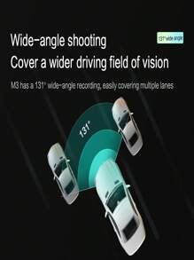 Dahua 大華車載硬盤錄像機攝像頭 1440p F1.4 Wifi 行車記錄儀帶碰撞鎖、夜視、360 度可旋轉鏡頭、Ai 語音控制 - 黑色 - 查看 8