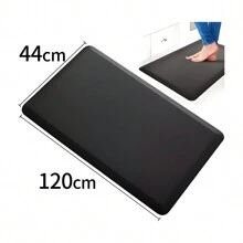 Tapete Anti Fatiga Para Cajeros Oficina Cocina Descanso - Negro - Ver 1