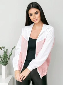 Women Trench Coats - 淺粉色 - 查看 4