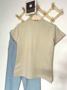 Women T-Shirts - Màu be - Xem 6