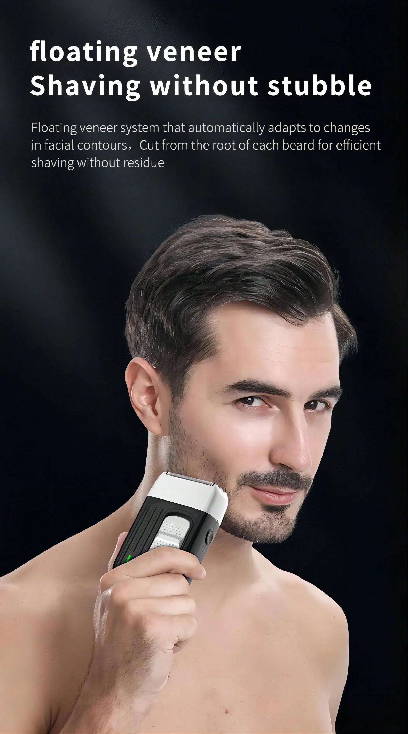 Professional Electric Shaver Hair Rechargeable Head Shaving