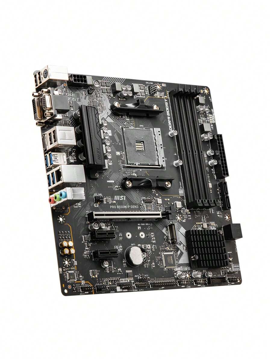 MSI Motherboard PRO B550MP GEN3 MATX PC Motherboard AMD AM4 Zen 3