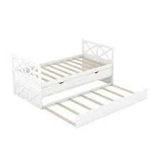 Nestfair Multi-Functional Daybed with Drawers and Trundle