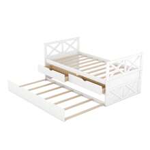 Nestfair Multi-Functional Daybed with Drawers and Trundle