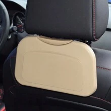 1入組汽車後座餐盤和飲料架 - 米色 - 查看 2