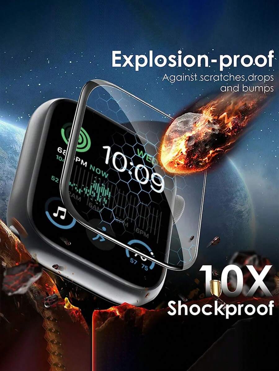 2pcs/Set New Apple Watch Series 10 Screen Protector, 42mm/46mm