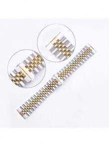 1 pieza Correa de reloj de acero inoxidable compatible con Apple Watch de 46mm, 49mm, 40mm, 44mm, 45mm, 41mm, 42mm, 38mm, pulsera de repuesto compatible con Apple Watch Series 11, 10, 9, 8, 7, SE, 6, 5, 4, 3, 2, 1, Ultra 3/2/1, compatible con IWatch S10/S11, pulsera de reloj de metal con cierre de mariposa, accesorios de pulsera de reloj de acero inoxidable, diseño unisex duradero para hombres y mujeres