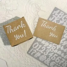 4入組/套創意金銀字母和數位防水貼紙用於裝飾鏡子、杯子等。 - 金色2張+銀色2張 - 查看 4