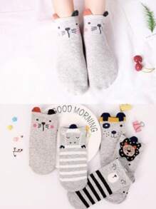 Women Ankle Socks - Multicolor - Ver 2