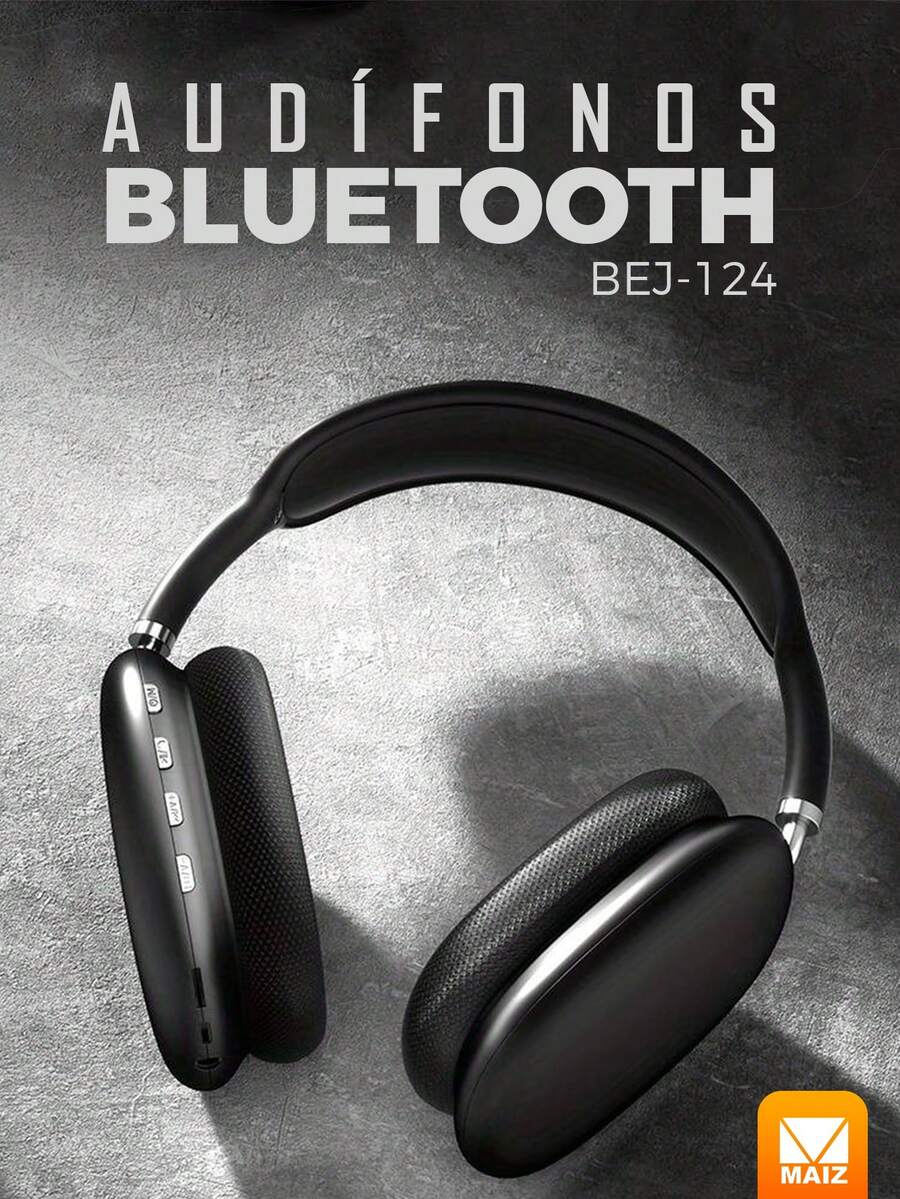 Headband Bluetooth Headphones - Pink - View 1
