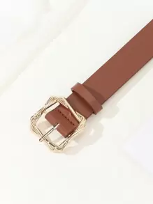 1 chiếc thắt lưng thời trang màu đen đa năng dành cho nữ dùng cho áo phông, bộ đồ, váy, áo khoác, áo gió mùa hè, mùa thu, mùa thu, Halloween - Cà phê - Xem 5