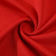 Men's 185g Combed Ice Ions Color Block Turn-Down Collar Polo Shirt Gym Clothes Men - Red - View 9