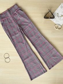 pantalon acampanado/outfit con pantalon acampanado/outfit pantalon acampanado - Rosa - Ver 1