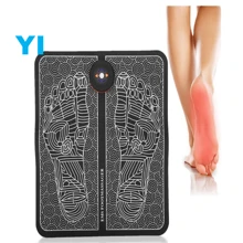 Masajeador para los pies con electroestimulación y dispositivo de circulación sanguínea - Negro - Ver 2