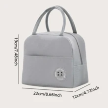 Loncheras Termicas Para Alimentos - Negro - Ver 2