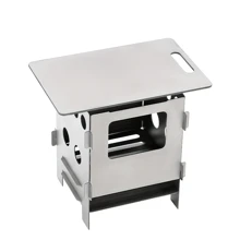 3尺寸可用(),304不銹鋼砧板,切菜板,蔬菜切碎機,廚房工具,廚具,廚房配件 - 銀色 - 查看 6