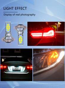 1入組新款h7 H11 Led燈泡12 Led霧燈和前照燈,適用於汽車dc12-24v 6500k超亮汽車霧燈汽車燈 - 白色 - 查看 8