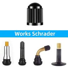 10/50/100入組輪胎氣閥帽,配有o形橡膠環,適用於汽車、suv、自行車、卡車、摩托車,具有密封性能和堅固耐用的通用氣閥套 - 綠色 - 查看 3