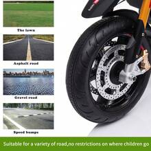 12V Kids Electric Ride On Motorcycle, Licensed Aprilia Battery Powered Dirt Bikes For Kids Motorbike W/Training Wheels, Spring Suspension, Lights, Music Story USB MP3 - Black - View 6