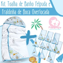 MeF Mae e Filho Baby Receiving Blankets - 粉色 - 查看 2