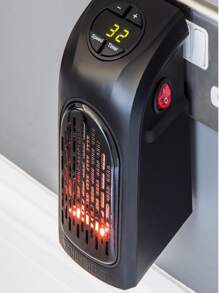 Climate Heater Mini Portable Heater 400 Watts - Black - View 3