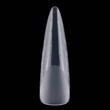 120Pcs Fake Nail Stiletto Quick Extension Tips Reusable Polygel Nails Form With Scale Uv Gel Polish Mold Sculpted Full Cover Press On Nails For Women And Girls Manicure Supplies Tools Bl08