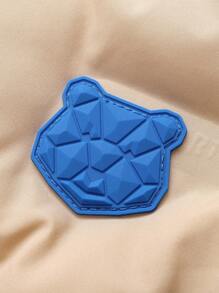 Annil Tween Boy Winter Thickened Warm Fashion Loose Hooded Winter Coats Black - Apricot - View 7