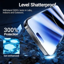 4pcs High Definition High Transparency Apple IPhone Full Screen Anti-Drop Anti-Scratch Tempered Glass Protector Film, Compatible With IPhone 16, 15, 14, 13, 12, 11 Plus/Pro/Pro Max