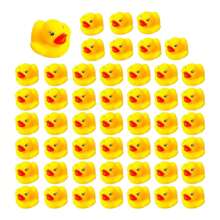 Patitos hule juguetes para bañera 10pz patos para baño niños bebes juguetes para bañera - Amarillo - Ver 3
