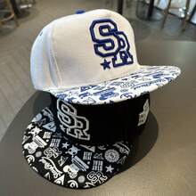 1 Gorra De Béisbol Negra De Ala Plana Unisex De Primavera/verano Con Una Banda Ancha Ajustable Para La Cabeza, Adecuada Para Protección Solar Diaria - Negro - Ver 3