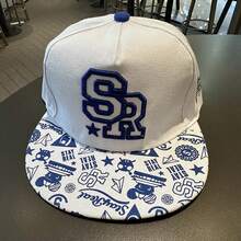 1 Gorra De Béisbol Negra De Ala Plana Unisex De Primavera/verano Con Una Banda Ancha Ajustable Para La Cabeza, Adecuada Para Protección Solar Diaria - Negro - Ver 6