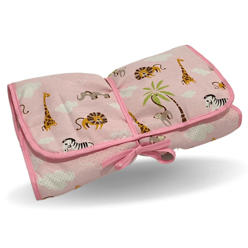 MeF Mae e Filho Nappy Changing Storage Bags - Pink - View 1