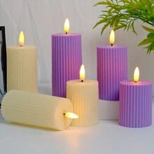 紫色淺褐色的子彈齒輪三套裝 - 彩色 - 查看 2