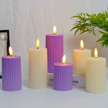 紫色淺褐色的子彈齒輪三套裝 - 彩色 - 查看 1