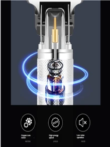 1入組鋁合金電動剃須刀，適合日常生活現代多功能電動理髮器