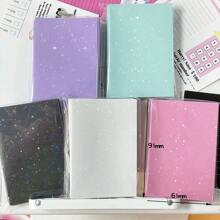 61x91mm 50pcs/Pack Bling Star Card Sleeves,Holo Postcards 3 Inch Top Load Bags Back To School - Multicolor - View 12