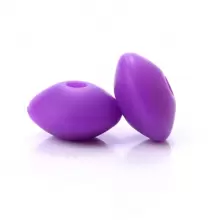 50颗12毫米硅胶算盘珠，DIY手链项链钥匙扣工艺材料 - 彩色 - 查看 31