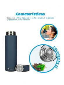 Termo de Acero Inoxidable Bluelander 500 ml ¡Mejora tu Estilo con excelente Funcionalidad! - Azul - Ver 2