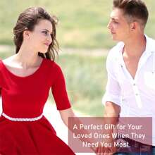 1對男女情侶黑白石榴石拼圖心形手鐲,不鏽鋼他她配對手環,刻有'他的公主'和'她的王子'的浪漫手鐲,適用於男女朋友 - 他的公主和她的王子 - 查看 9