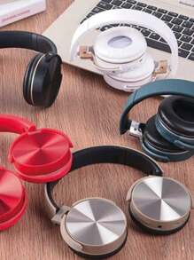 Fone de Ouvido Bluetooth Sem Fio jb Everest JB 950 Wireless Radio FM Mp3 Cartão Memória - COR ALEATORIO - Visão 2