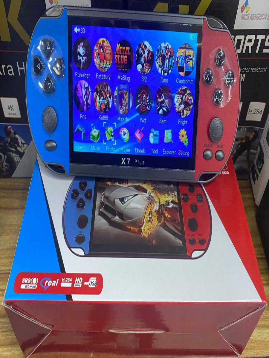 X7 Plus Portable Video Game Console - USB - Xem 1