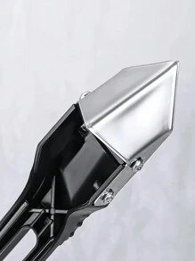 Espátula De Paleta De Silicona Multifuncional, Para Azulejos, Herramienta De Eliminación De Lechada De Varios Ángulos, 1 Ud. - Negro - Ver 5