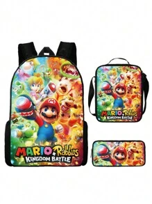 Children's School Backpack - Versatile And Functional Design For Boys And Girls, Primary Boy Backpacks, Girl's School Backpacks, Bottle Compartment, Durable And Resistant Fabric - Multicolor - View 1