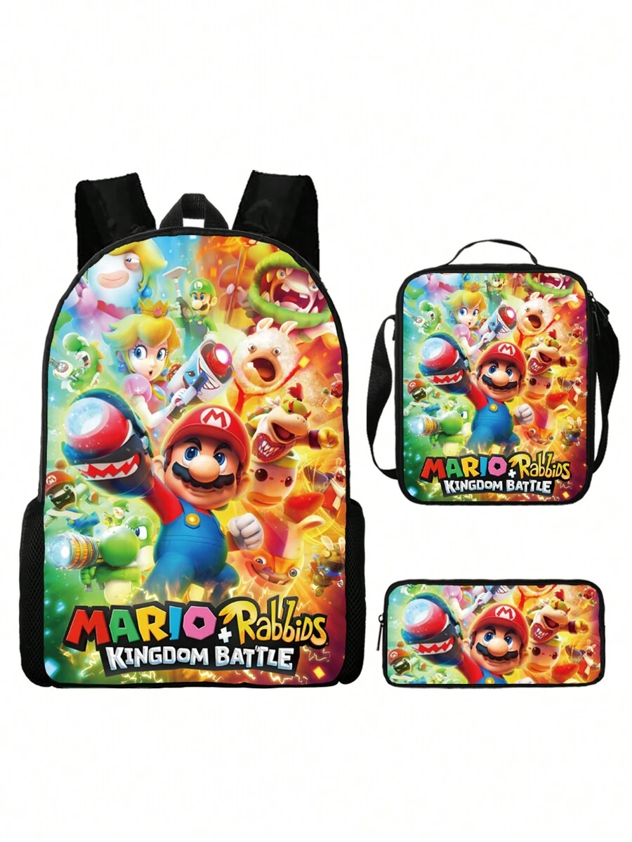 Children's School Backpack - Versatile And Functional Design For Boys And Girls, Primary Boy Backpacks, Girl's School Backpacks, Bottle Compartment, Durable And Resistant Fabric - Multicolor - View 1