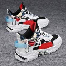 男士高筒籃球鞋,運動鞋 - 彩色 - 查看 2