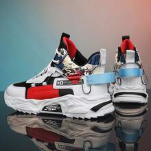 男士高筒籃球鞋,運動鞋 - 彩色 - 查看 4